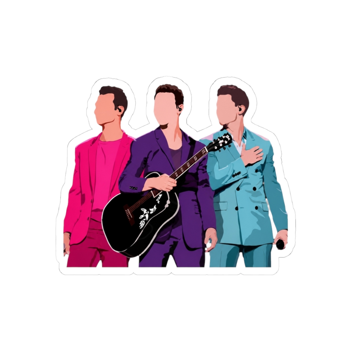 Jonas brother happiness tour sticker | Jonas Brothers