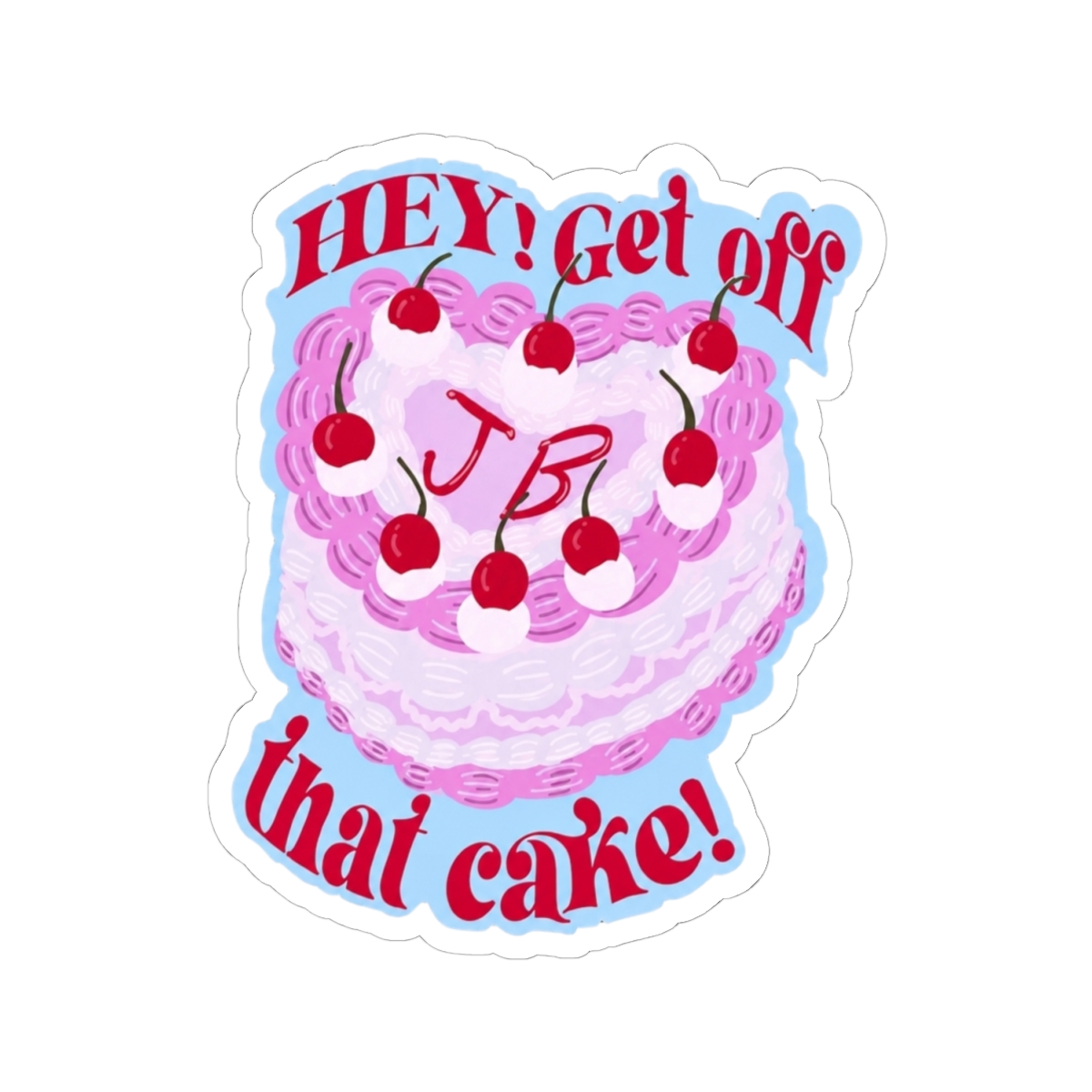 Jonas Brothers Lovebug Get off that cake - alternate angle 1, merchandise