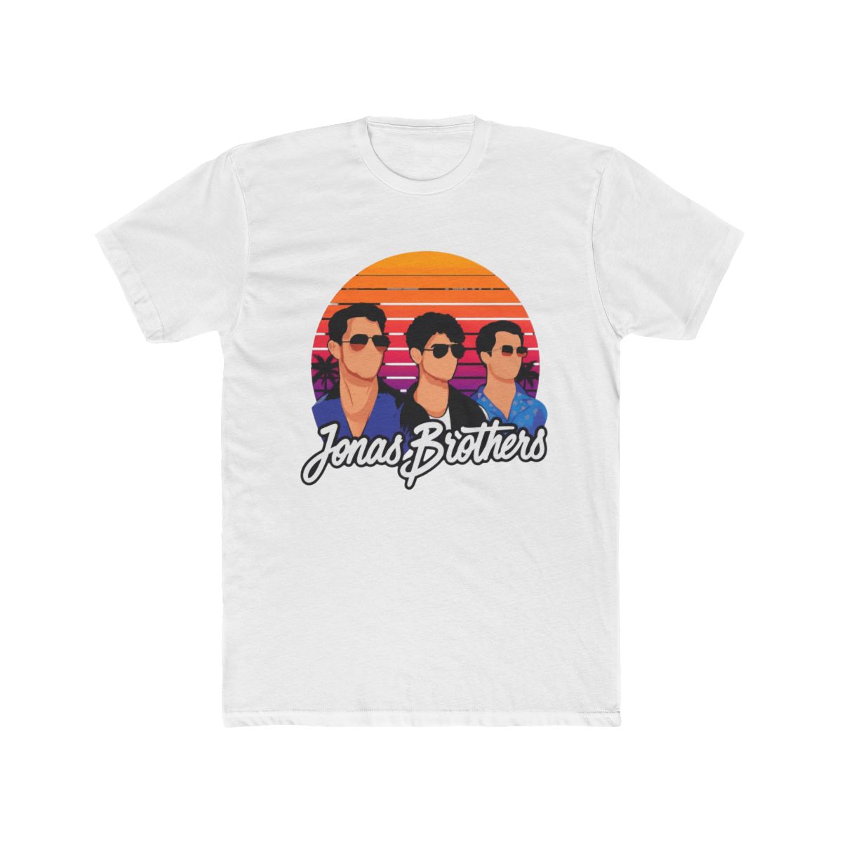 The Jonas Brothers Vintage Logo T Shirt - Official T-Shirts merchandise