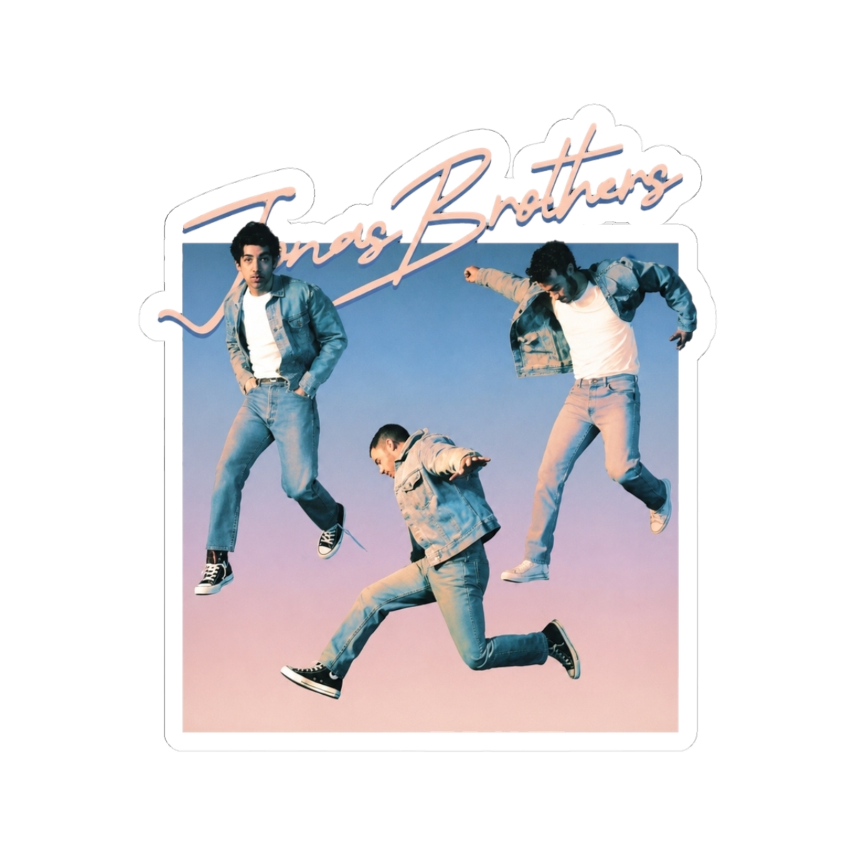 jonas brothers merch Sticker