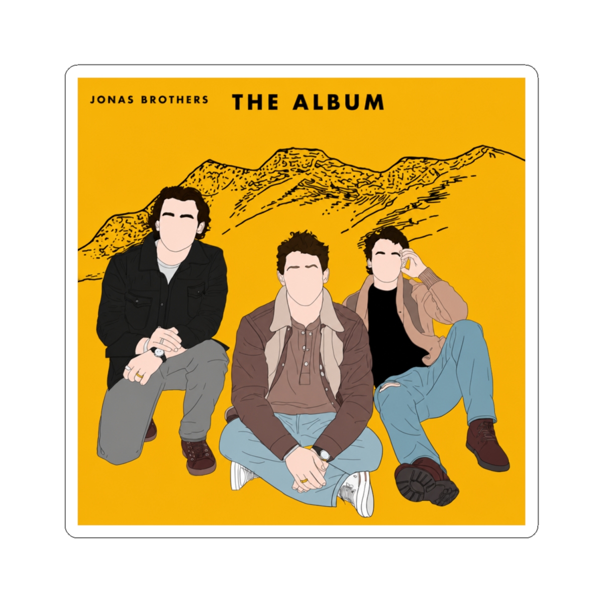Jonas Brothers - The Album - alternate angle 1, merchandise
