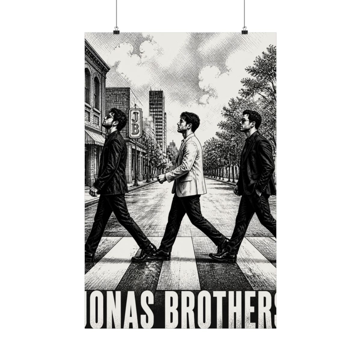 Jonas Brothers Greetings From Your Hometown Tour 2025 Posters and Art - alternate angle 4, merchandise
