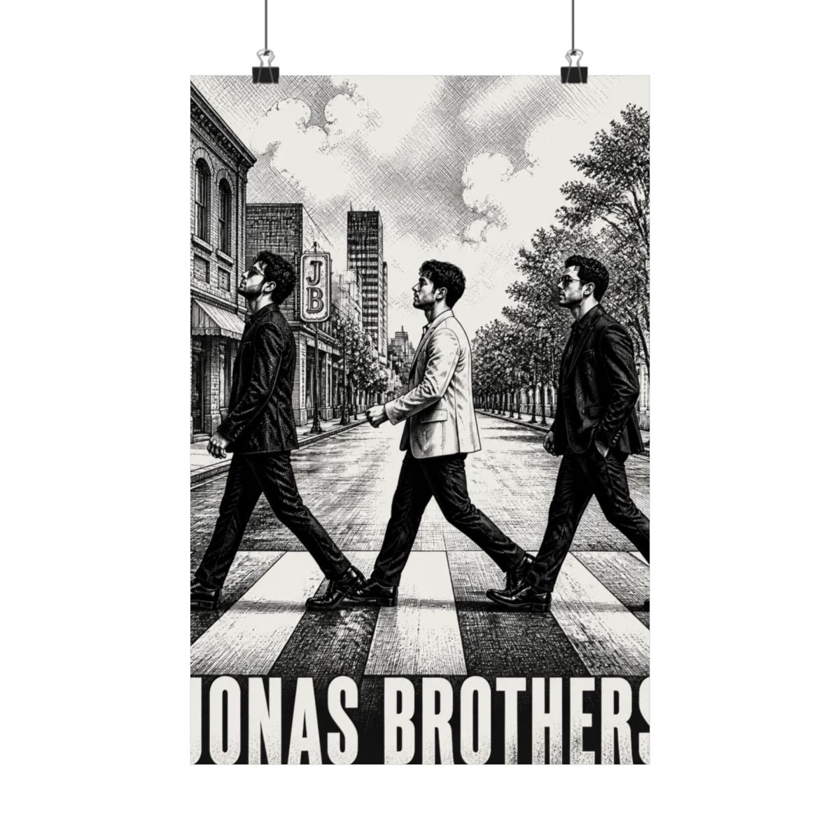 Jonas Brothers Greetings From Your Hometown Tour 2025 Posters and Art - alternate angle 5, merchandise