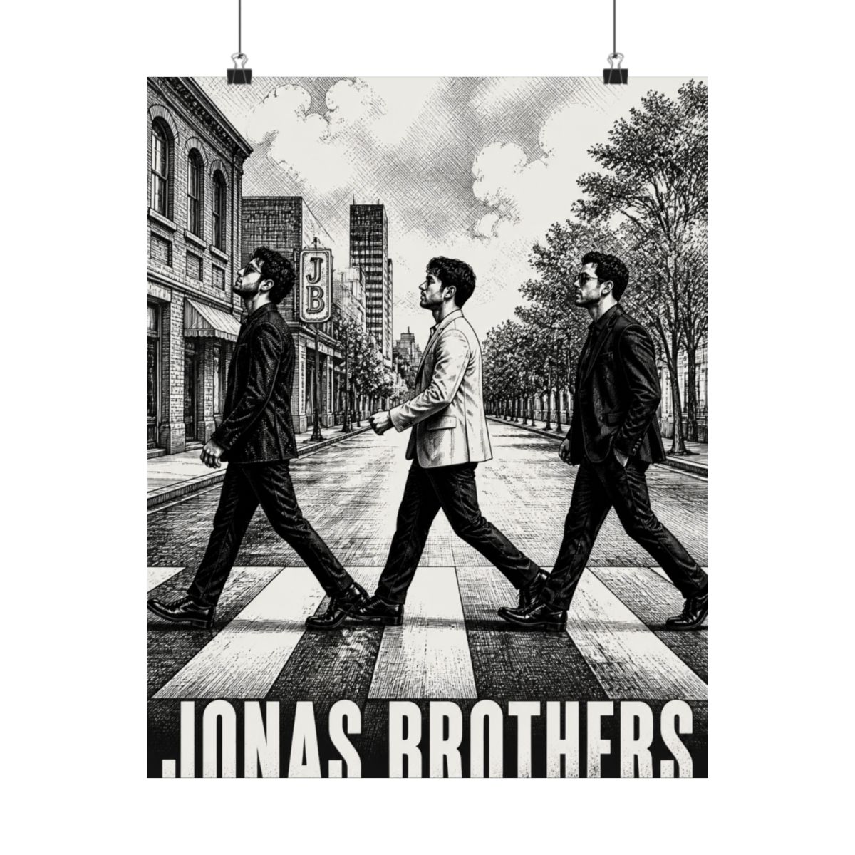 Jonas Brothers Greetings From Your Hometown Tour 2025 Posters and Art - alternate angle 2, merchandise