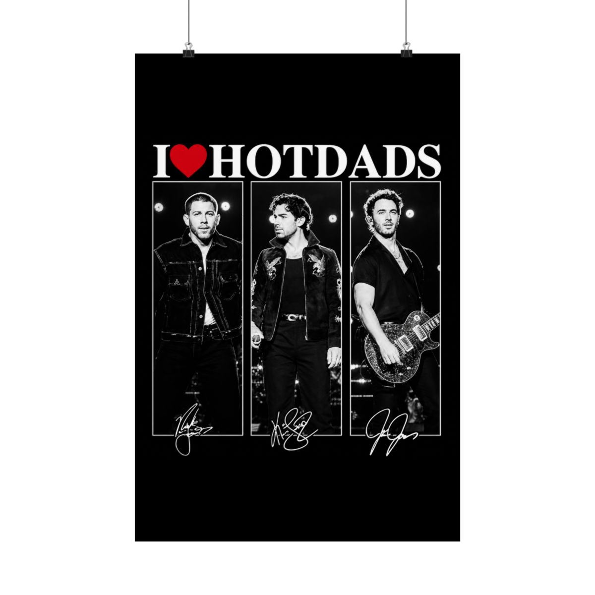 Jonas Brothers, I love Hotdads Posters and Art
